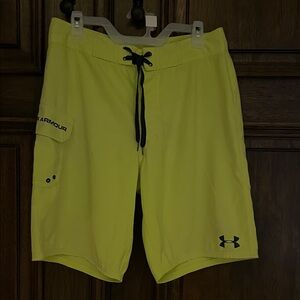 Under Armour Men's Bright Yellow Board Shorts